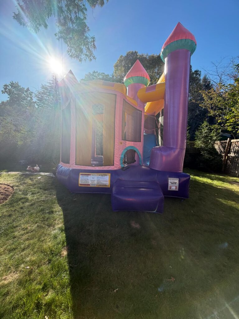 a bounce house rented in Chevy Chase, Maryland