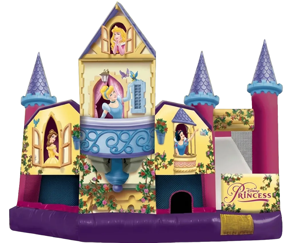 This Disney Princess bounce house is a popular rental in DC, Northern Virginia and Maryland